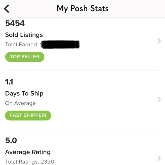 My stats/posh Ambassador II 😀🌻 - Picture 3 of 3